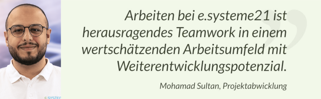 Mitarbeiter Story Mohamad Sultan, Projektabwicklung